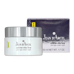 Lengvas kremas pirmiesiems senėjimo požymiams Jean D'Arcel Pre Age Cream Light, 50 ml kaina ir informacija | Veido kremai | pigu.lt