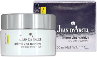 Антивозрастной питательный крем Jean D'Arcel Pre Age Cream Rich, 50 мл цена и информация | Кремы для лица | pigu.lt