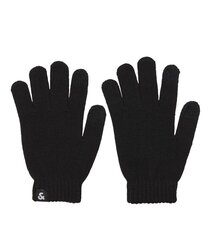 Jack & Jones детские перчатки 12236562*02, 5715414588536, черный  цена и информация | Шапки, перчатки, шарфы для мальчиков | pigu.lt