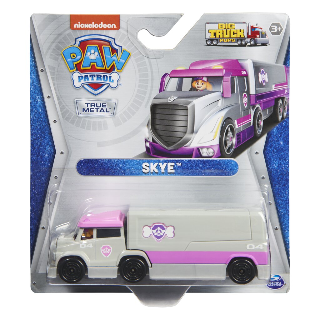 PAW PATROL 1:55 transporto priemonė Big Truck, Rocky, 6065775 kaina ir informacija | Žaislai berniukams | pigu.lt