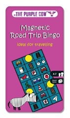 Kelioninis žaidimas Purple Cow Magnetic Road Trip Bingo, LT,LV, 573 kaina ir informacija | Stalo žaidimai, galvosūkiai | pigu.lt