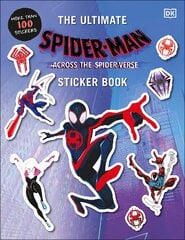 Marvel Spider-Man Across the Spider-Verse Ultimate Sticker Book цена и информация | Книги для самых маленьких | pigu.lt