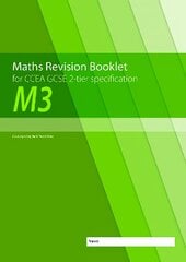 Maths Revision Booklet M3 for CCEA GCSE 2-tier Specification kaina ir informacija | Knygos paaugliams ir jaunimui | pigu.lt