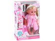 Interaktyvi lėlė kūdikis su priedais ir garso efektais, rožinė kaina ir informacija | Žaislai mergaitėms | pigu.lt