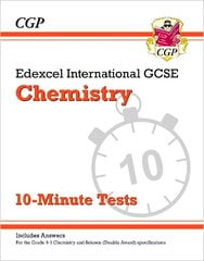 Edexcel International GCSE Chemistry: 10-Minute Tests (with answers) цена и информация | Книги для подростков  | pigu.lt
