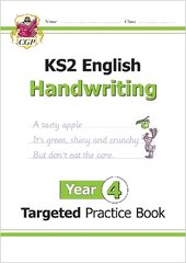KS2 English Year 4 Handwriting Targeted Practice Book kaina ir informacija | Knygos paaugliams ir jaunimui | pigu.lt