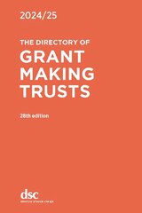 Directory of Grant Making Trusts 2024/25 kaina ir informacija | Socialinių mokslų knygos | pigu.lt