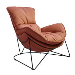 Кресло DIVA кирпично-красный цена и информация | Кресла в гостиную | pigu.lt