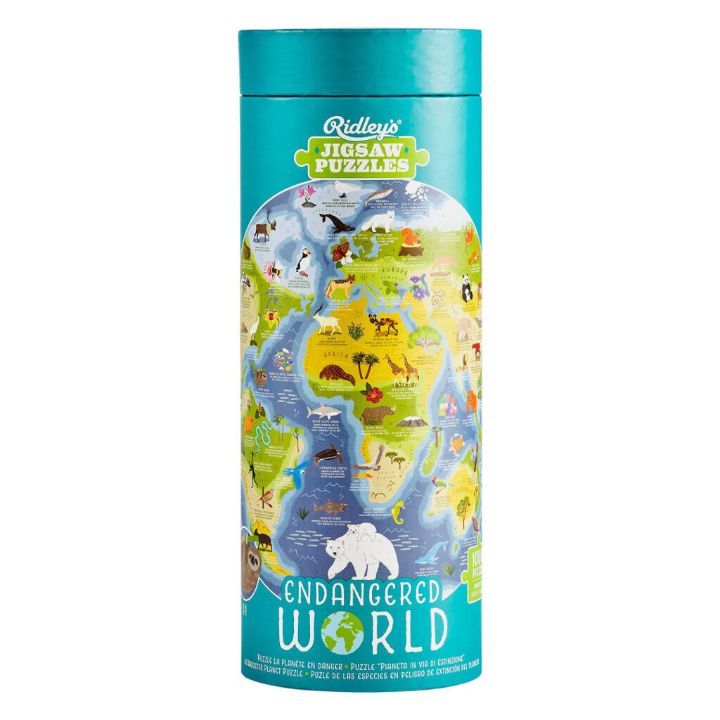 Dėlionė Endangered World Jigsaw Puzzle, 1000 d. цена и информация | Dėlionės (puzzle) | pigu.lt