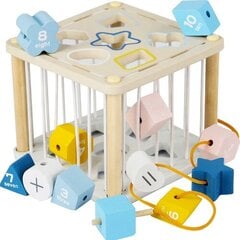 Lavinamasis medinis kubas Kruzzel kaina ir informacija | Žaislai kūdikiams | pigu.lt