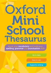 Oxford Mini School Thesaurus 1 цена и информация | Книги для подростков и молодежи | pigu.lt