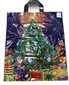 Kalėdiniai polietileno pirkinių maišeliai su rankena, 38x43 cm, 50 vnt kaina ir informacija | Pirkinių krepšiai | pigu.lt