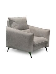 Кресло мягкое LIBRO Akita 1S, серое цена и информация | Кресла в гостиную | pigu.lt