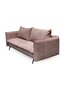 Sofa Libro Akita 3Fba Rosario 463, rožinė цена и информация | Sofos | pigu.lt