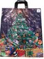 Kalėdiniai polietileno pirkinių maišeliai su rankena, 38x43 cm, 20 vnt kaina ir informacija | Pirkinių krepšiai | pigu.lt