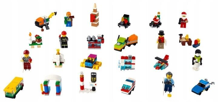 60303 LEGO City Advento kalendorius kaina ir informacija | Žaislai berniukams | pigu.lt