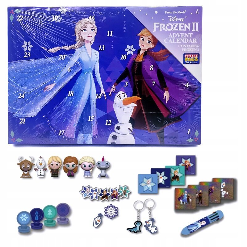 Advento kalendorius Frozen II DFR2-6977-KFL цена и информация | Žaislai mergaitėms | pigu.lt