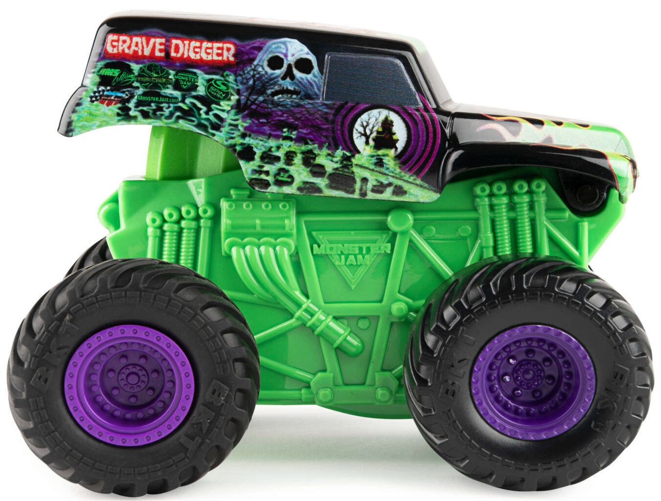 Mašinėlė Spin Master Monster Jam Grave Digger 1:43 kaina ir informacija | Žaislai berniukams | pigu.lt