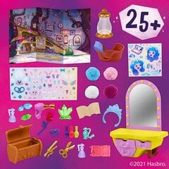 Grožio salono rinkinys Hasbro My Little Pony su Izzy Moonbow figūrėle kaina ir informacija | Žaislai mergaitėms | pigu.lt