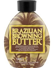 Įdegio sviestas Tanovations Brazilian Browning Butter ™, 400 ml kaina ir informacija | Soliariumo kremai | pigu.lt