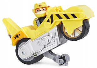 Motociklas Paw Patrol ir figūrėlė Rubble kaina ir informacija | Konstruktoriai ir kaladėlės | pigu.lt