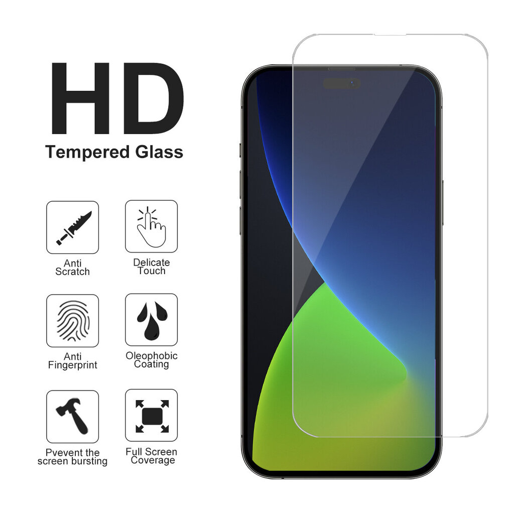 Dazzle Color Curved Edge, 3vnt. kaina ir informacija | Apsauginės plėvelės telefonams | pigu.lt