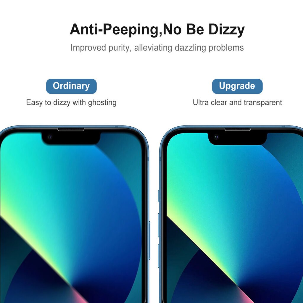 Dazzle color Privacy, 3 vnt. kaina ir informacija | Apsauginės plėvelės telefonams | pigu.lt