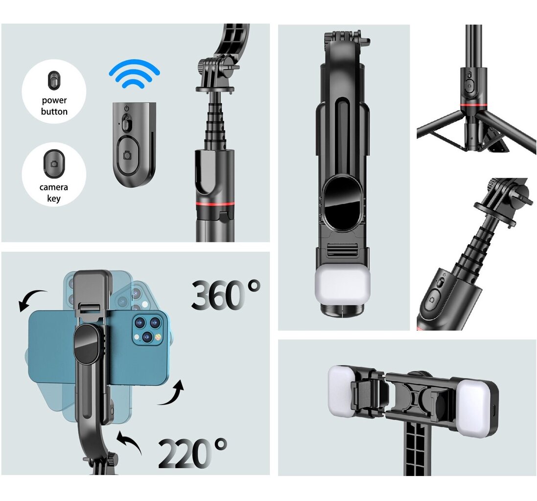 Feegar Flash kaina ir informacija | Asmenukių lazdos (selfie sticks) | pigu.lt