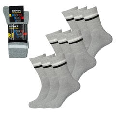 Мужские спортивные носки, 3 пары Bisoks, 11011K серые, 3 шт. цена и информация | Мужские носки | pigu.lt