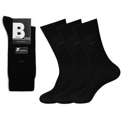 Kojinės vyrams Bisoks 12344, juodos, 3 poros kaina ir informacija | Vyriškos kojinės | pigu.lt