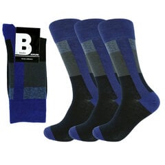 Kojinės vyrams Bisoks 12325, mėlynos, 3 poros kaina ir informacija | Vyriškos kojinės | pigu.lt