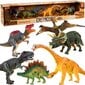 Dinozaurų figūrėlės 6vnt. цена и информация | Žaislai berniukams | pigu.lt