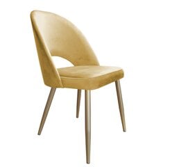 Kėdė Decorates Tillo Gold, geltona kaina ir informacija | Virtuvės ir valgomojo kėdės | pigu.lt
