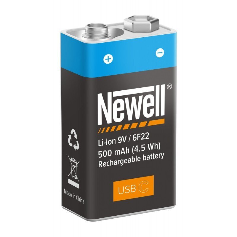 Newell 9V/6F22 цена и информация | Akumuliatoriai fotoaparatams | pigu.lt