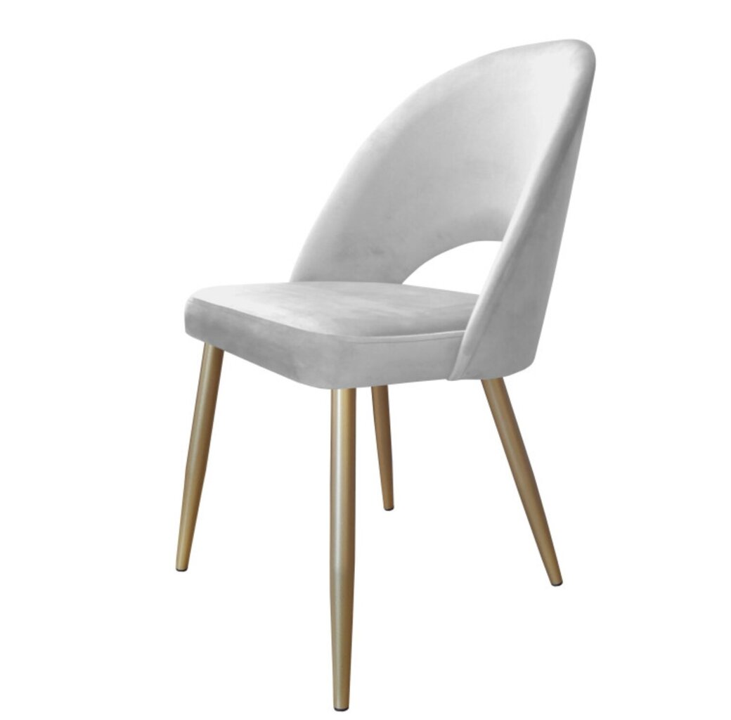Kėdė Decorates Tillo Gold, pilka kaina ir informacija | Virtuvės ir valgomojo kėdės | pigu.lt