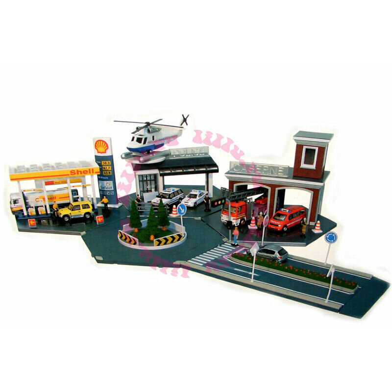 Žaislinis kelių eismo rinkinys Cararama Kit Traffic 1:72 A00703 kaina ir informacija | Žaislai berniukams | pigu.lt