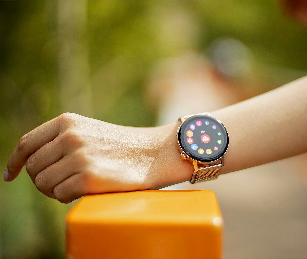 Smartwatch Zaxer ZT3 auksinis kaina ir informacija | Išmanieji laikrodžiai (smartwatch) | pigu.lt
