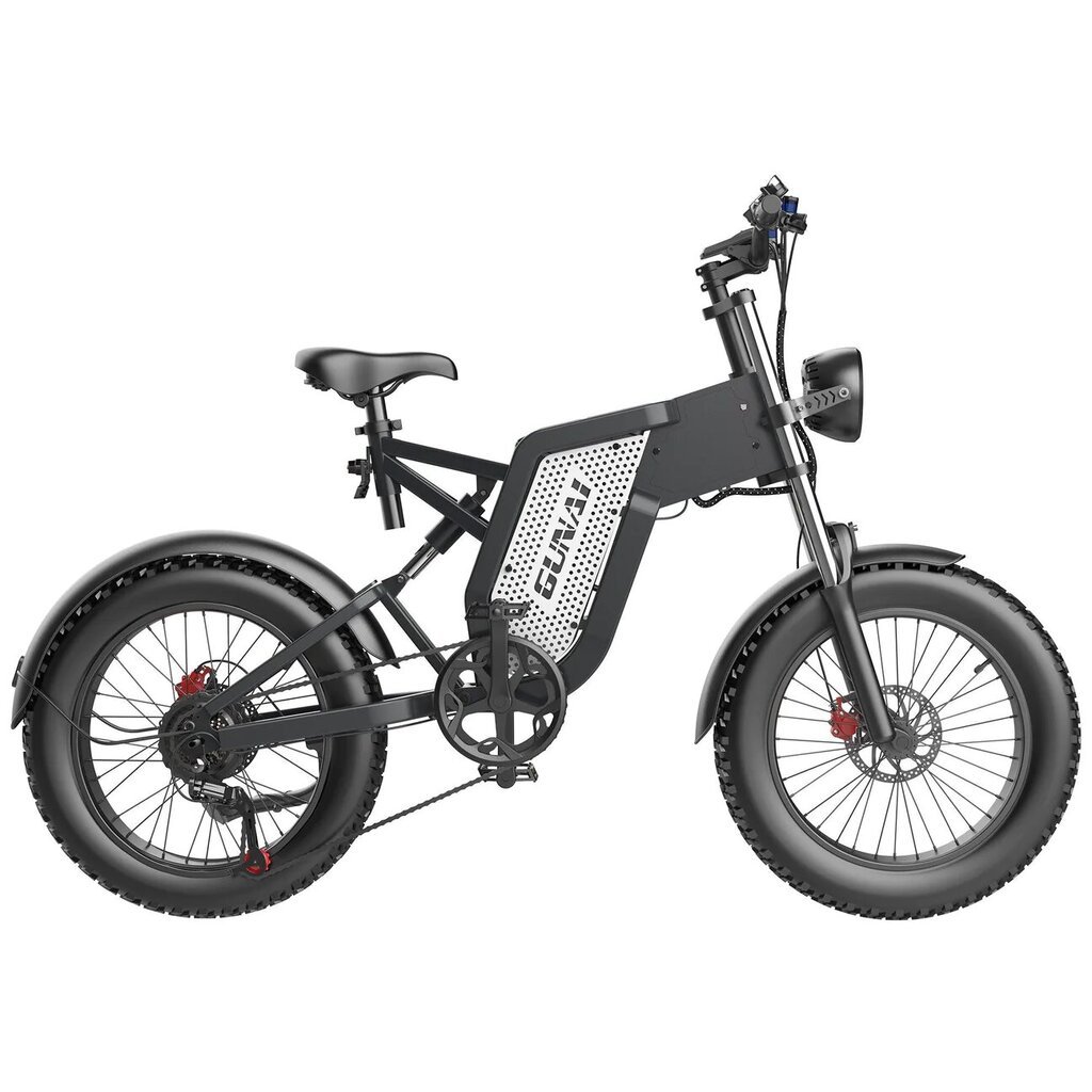 Elektrinis dviratis Gunai MX25, juodas kaina ir informacija | Elektriniai dviračiai | pigu.lt