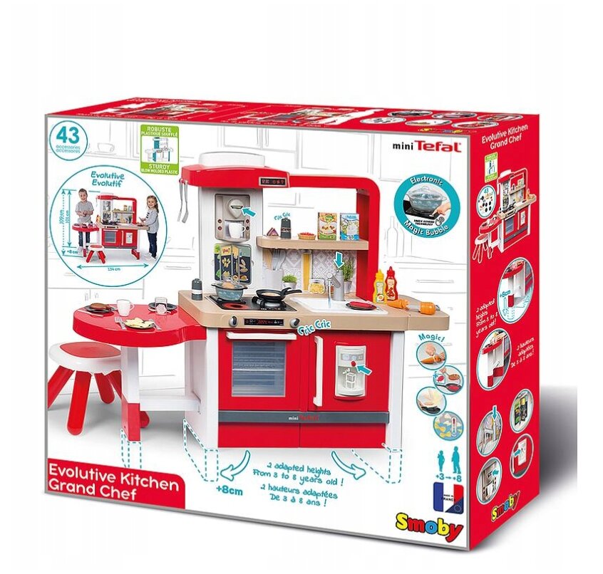 Vaikiška virtuvė Minitefal kaina ir informacija | Žaislai mergaitėms | pigu.lt