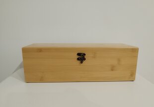 Подарочная коробка для вина, деревянная. цена и информация | Другие оригинальные подарки | pigu.lt