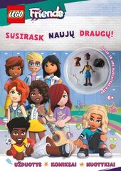 LEGO® Friends. Susirask naujų draugų! цена и информация | Книжки - раскраски | pigu.lt