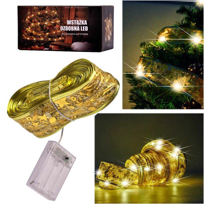 Kalėdinė girlianda, 100 LED, 10m kaina ir informacija | Girliandos | pigu.lt