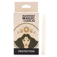 Žvakės Manifest Magic Protection, 12 vnt kaina ir informacija | Žvakės, Žvakidės | pigu.lt