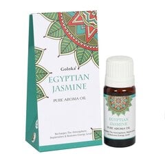 Grynas aromatinis aliejus Egyptian Jasmine, Goloka, 10ml kaina ir informacija | Eteriniai, kosmetiniai aliejai, hidrolatai | pigu.lt