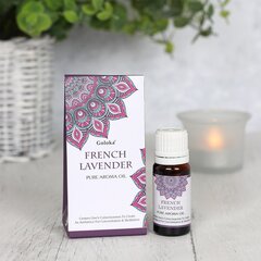 Grynas aromatinis aliejus Frensh Lavender, Goloka, 10ml kaina ir informacija | Eteriniai, kosmetiniai aliejai, hidrolatai | pigu.lt