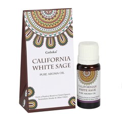 Aromatinis aliejus California White Sage, Goloka, 10ml kaina ir informacija | Eteriniai, kosmetiniai aliejai, hidrolatai | pigu.lt