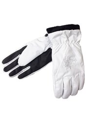 Hofler женские лыжные перчатки 191409 03, белый  цена и информация | Женские перчатки | pigu.lt