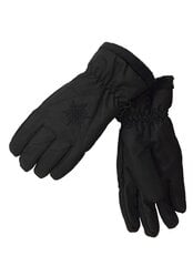 Hofler женские лыжные перчатки 191409 01, черный  цена и информация | Женские перчатки | pigu.lt