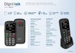 eSTAR Digni Talk Senior Dual SIM Black kaina ir informacija | Mobilieji telefonai | pigu.lt