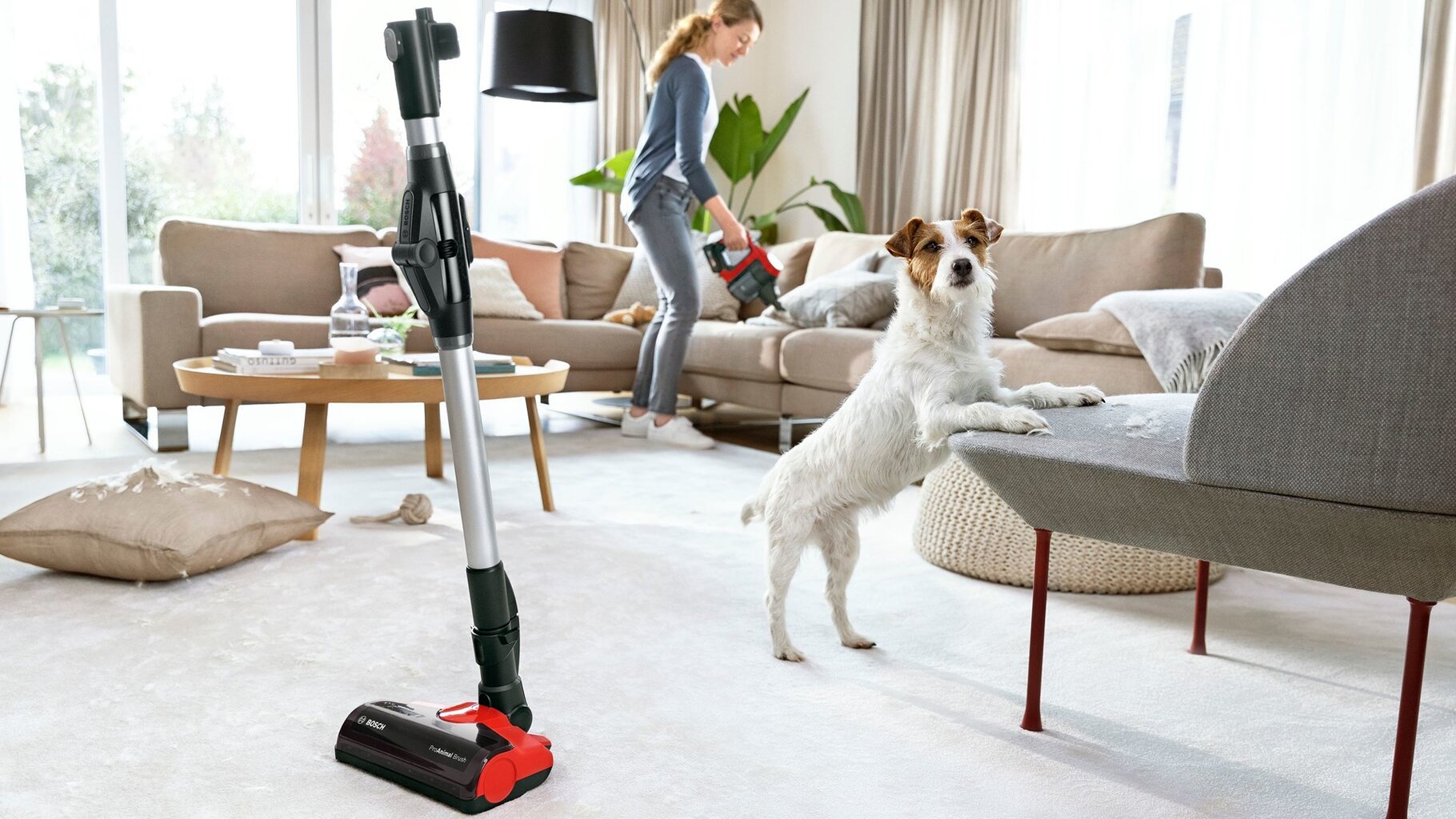 Bosch BCS711PET kaina ir informacija | Dulkių siurbliai | pigu.lt